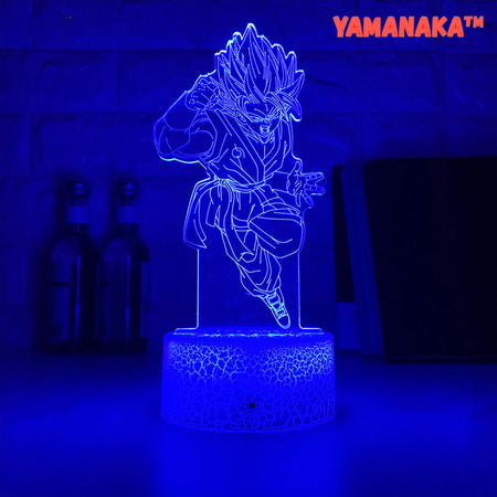 Lampe 3D Dragon Ball Z - Goku Super Saïyen Blue