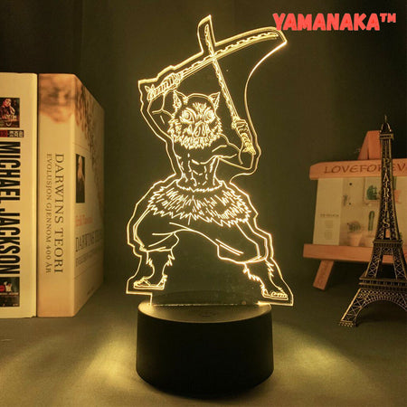 Lampe 3D Démon Slayer - Hashibira Inosuke