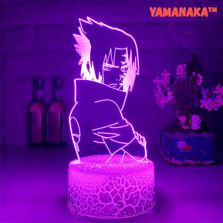 Lampe 3D Naruto - Sauske Genin Marque Maudite